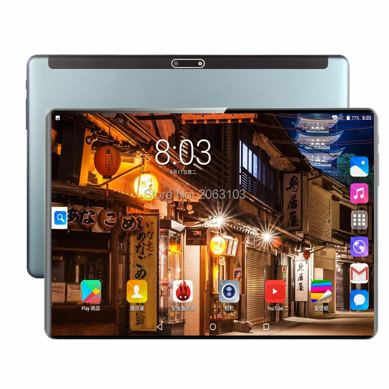 

2020 Newest Google Play Store Android 9.0 OS 10 inch Octa Core Tablet 8GB RAM 128GB ROM Dual Cameras tablet 10 Free Shipping