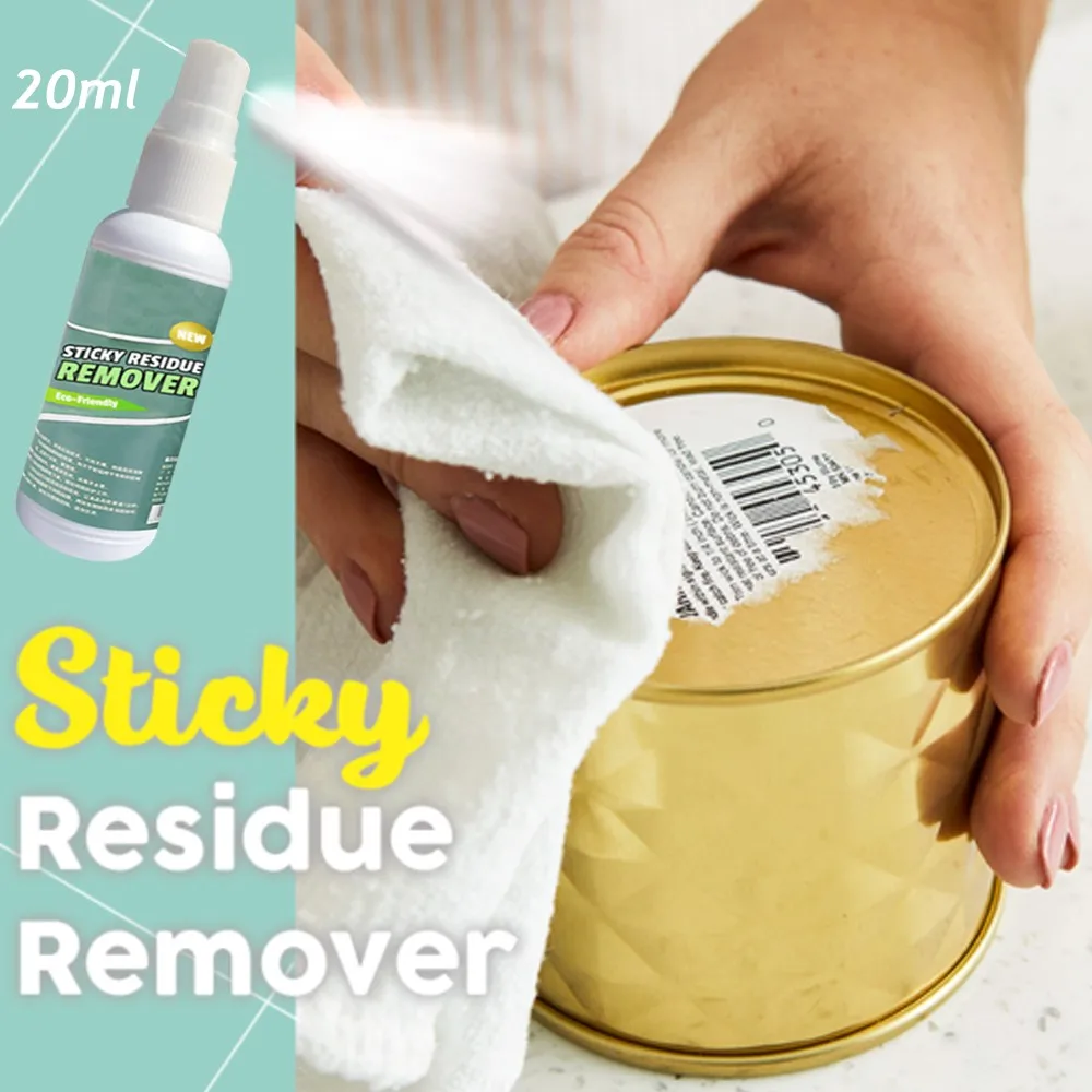 

20ml Sticky Residue Remover Cleaner Ideal For Use In The Home Workshop Car windshield glass Wall Sticker Clean Spray Remove