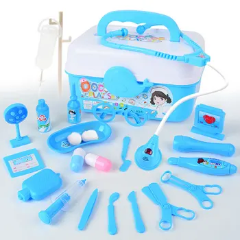 

24PCS Kids Complete Doctors Medical Equipment Tool Kit Pretend Role Play Playset Toy for Boys Girls Birthday Christmas Gift