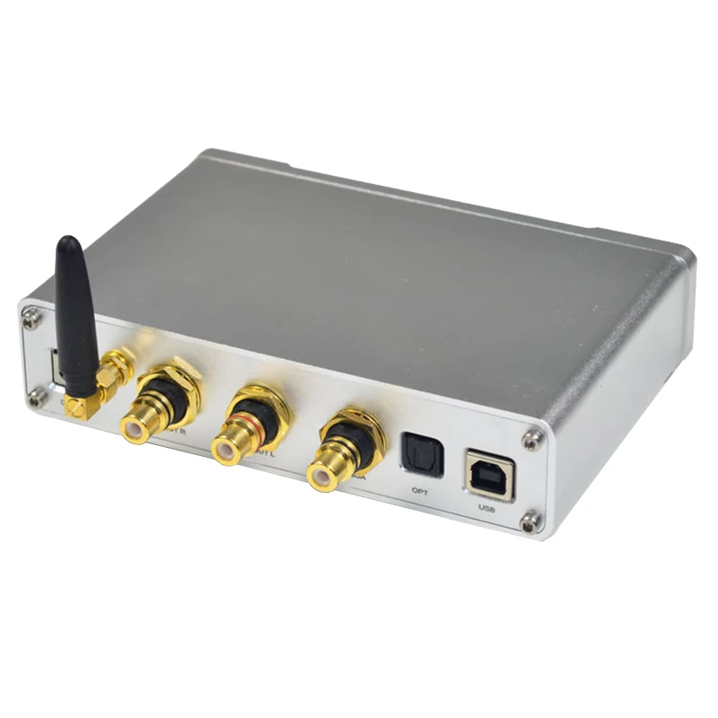 

ES9038 Q2M DAC Decoder Fiber Coax USB Bluetooth 5.0 for Hifi Amplifier Audio EU Plug