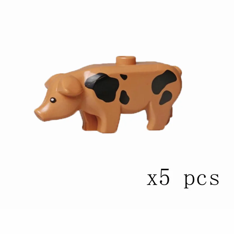 Creator Locking City Animals Sets Series Toys For Children Owl Seal Whale Pigeon Seagull Accessories Cities Compatible Building 28