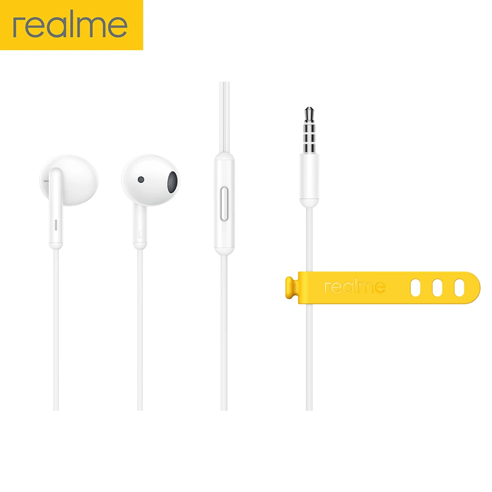 realme Buds Earphones 1.3m Wired 