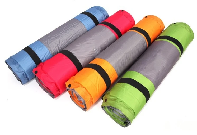 

Camping Travel Equipment Stepping Picnic Folding Portable Outdoor Stitching Automatic Inflatable Cushion Tent Mat
