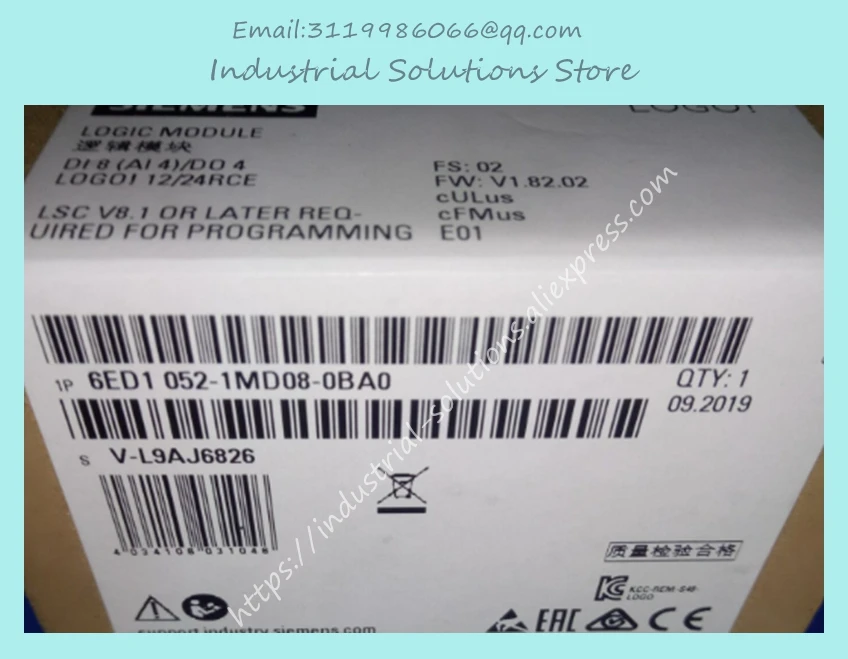 Новый оригинальный логический модуль PLC 6ED1052 1MD08 0BA0 1HB08 1FB08 1CC08 6ED1055 1MB00 0BA2|logo original|logo