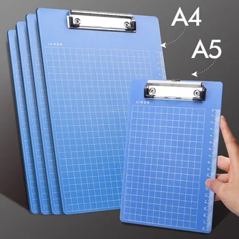

A4 A5 File Folder with Scale Kawaii Notebook for Drawing Clipboard Writing Pad Memo Clip Board School Office Supplies Stationery
