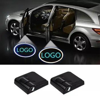 

For Jeep Cherokee XJ KJ KK Compass Wrangler JK MK Grand Cherokee WJ WK WL Car Led Door Light Projector Logo Laser Welcome Light