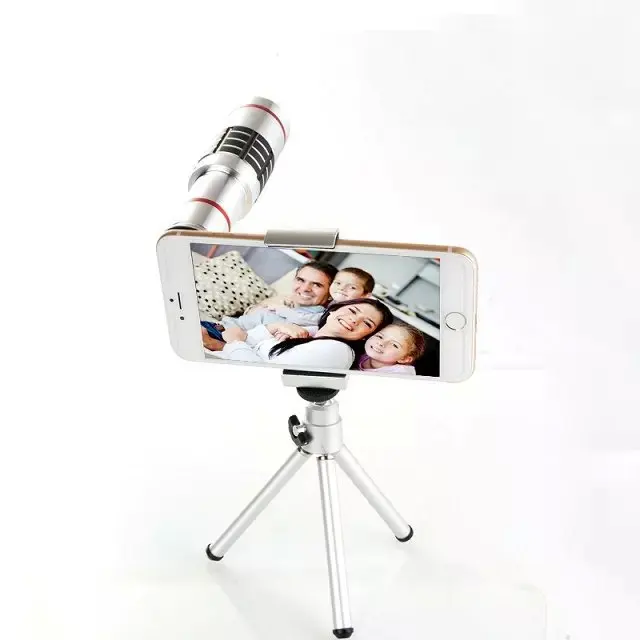 

Mobile Phone 18 Times Optical Telephoto Lens 6snote5 Universal Iron Clamp 18 Times Long Telephoto Mobile Phone Lens S6
