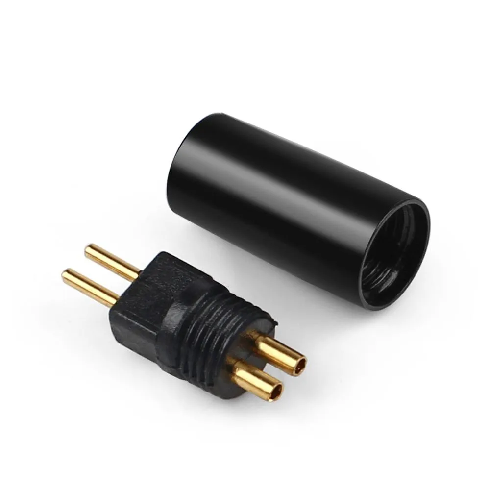 Fone de Ouvido de Áudio Banhado a Ouro Pino do Fone de Ouvido para Um3x Jack Liga Alumínio Escudo Adaptador Fio Conector 0.78mm W4r Ue18 - Image 2