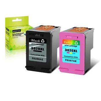 

302XL 302 XL Black/Color Ink Cartridge for HP Deskjet 1110 2130 3630 Envy 4500 OfficeJet 3634 3830 3831 3832 3833 3834 3835 4650
