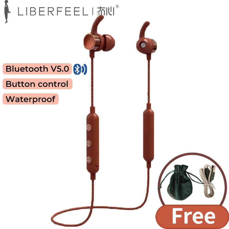 Liberfeel Maoxin S3 Bluetoothイヤホン有線ヘッドフォンbluetooth 5 0 ネックバンド磁気イヤフォンレトロ織り イヤホン Bluetooth Earphones Headphones Aliexpress