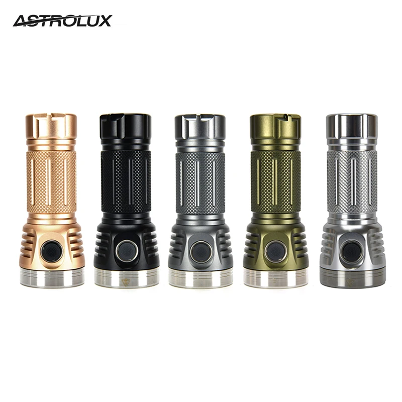 Astrolux MF01 Mini 7* SST20 5500LM CRI95 Type-C Rechargeable Campact EDC Flashlight 26650 21700 18650 Torch Lantern Portable