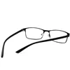 -1 -1.25 -1.5 -1.75 -2 -2.25 -2.5  -3 -3.5 -4 Finished Myopia Glasses Square Full Frame Anti Blue Light Metal Reading Eyewear 2