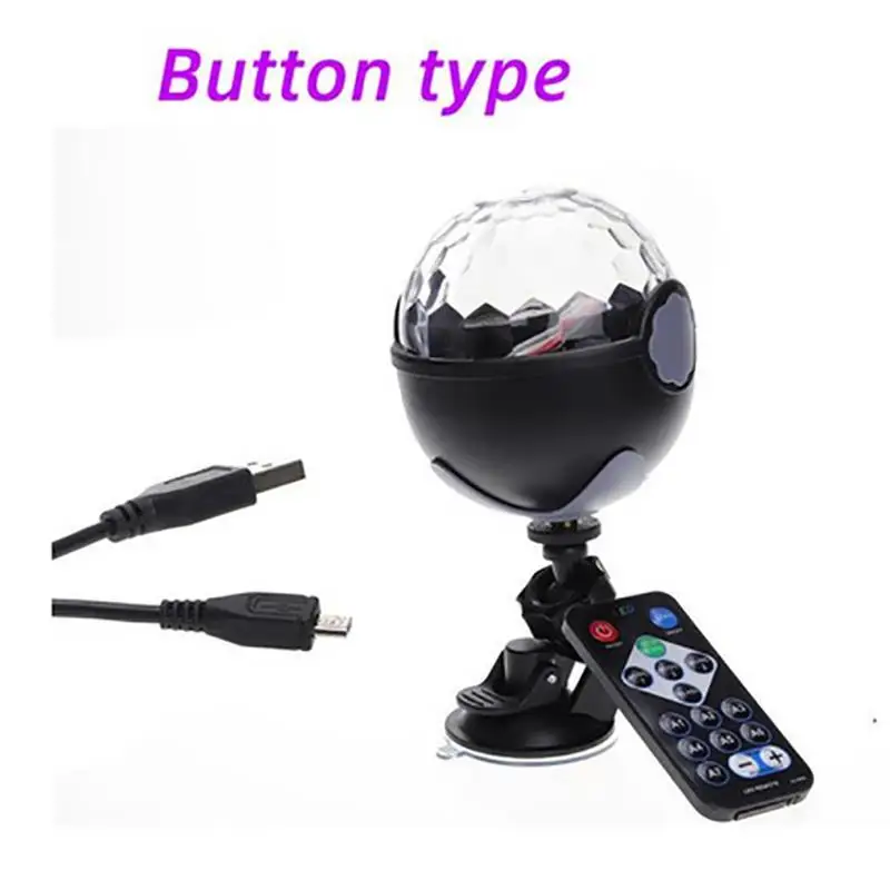 Projetor de Luz para Palco Laser para Festa Projetor de Luz Lâmpada de Efeito Fonte de Natal Luz de Bolso Mini Bola Mágica Bluetooth Carro dj Disco Luminoso 8 bluetooth carro dj disco projetor de luz