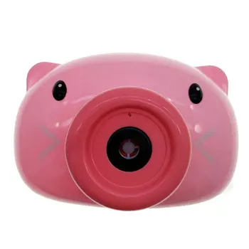 

Pig Camera Kids Baby Bubble Machine Outdoor Automatic Bubble Maker Gift for Girlfriend Bath Toys for Children