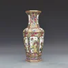 Antique Enamel Vase Porcelain Hexagonal Vase Collection of Ancient Porcelain Made in Qianlong Dynasty 5