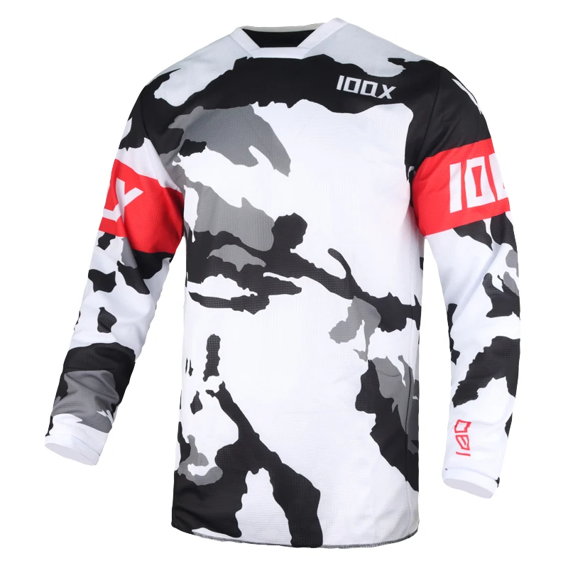 

IOQX 180 Revn Jersey Motocross Racing Long Sleeve Mountain MX Dirt Bike Offroad Cycling Motorcycle Motorbike Clothes Mens