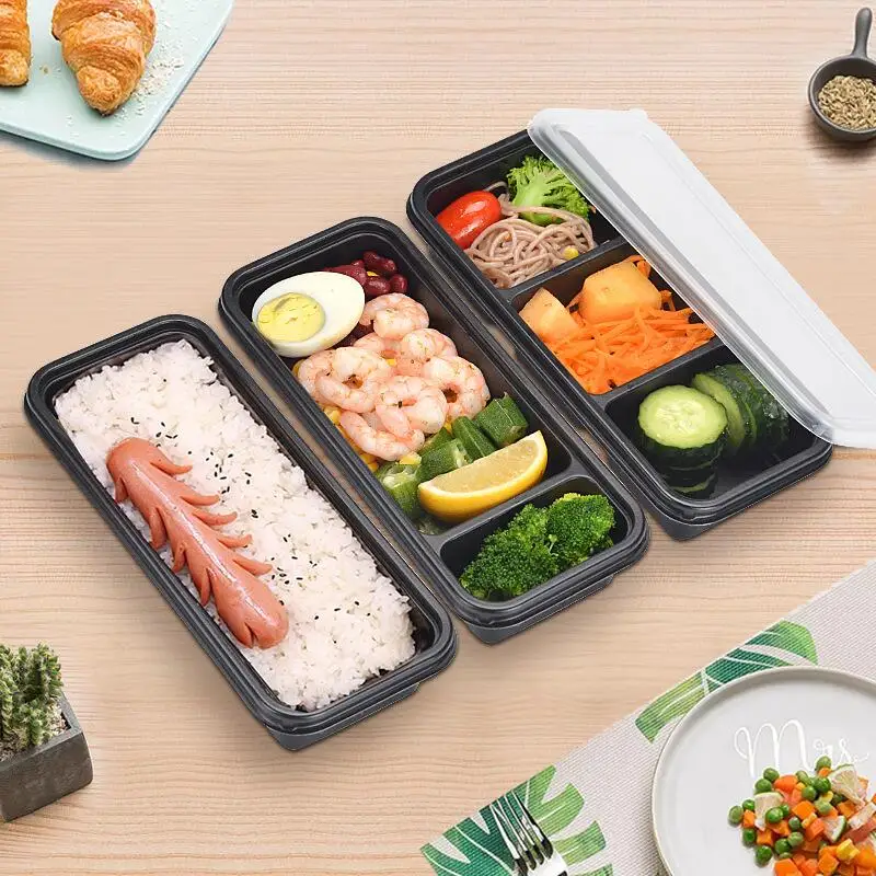 

Disposable Microwave Plastic Food Storage Container Safe Meal Prep Containers For Home Kitchen Food Storage Box LX7705