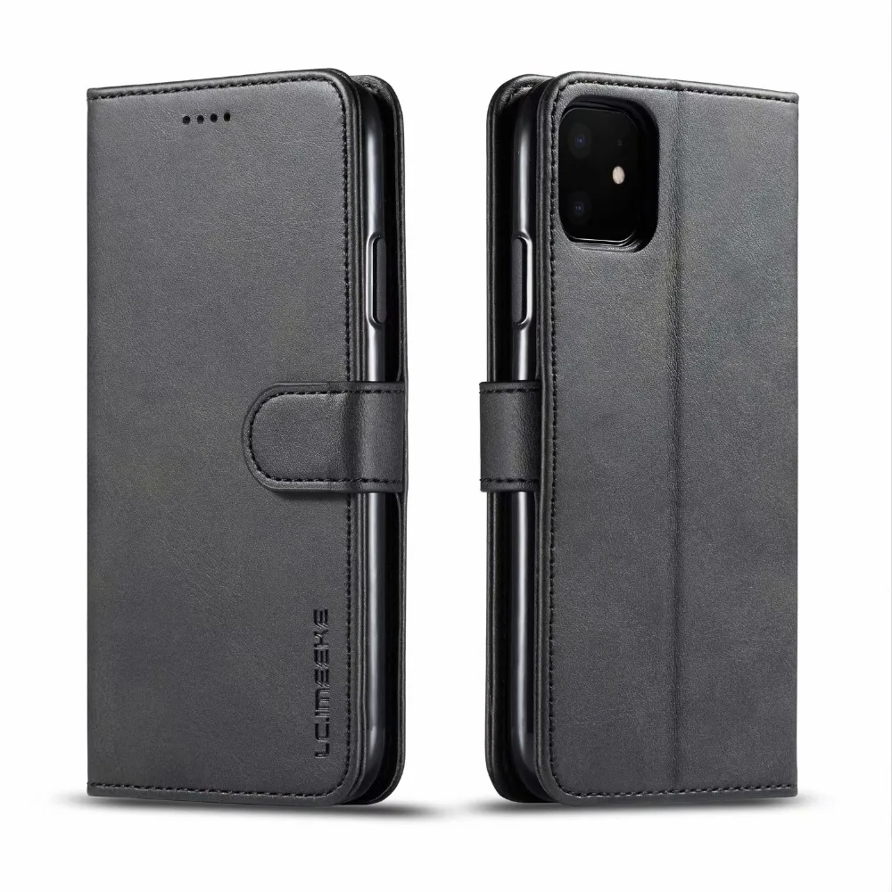 Кожаный чехол Чехол-портмоне для iPhone 11 X XR XS max, роскошный магнитный держатель для карт, чехол-кошелек для iPhone 8, 7, 6, 6S