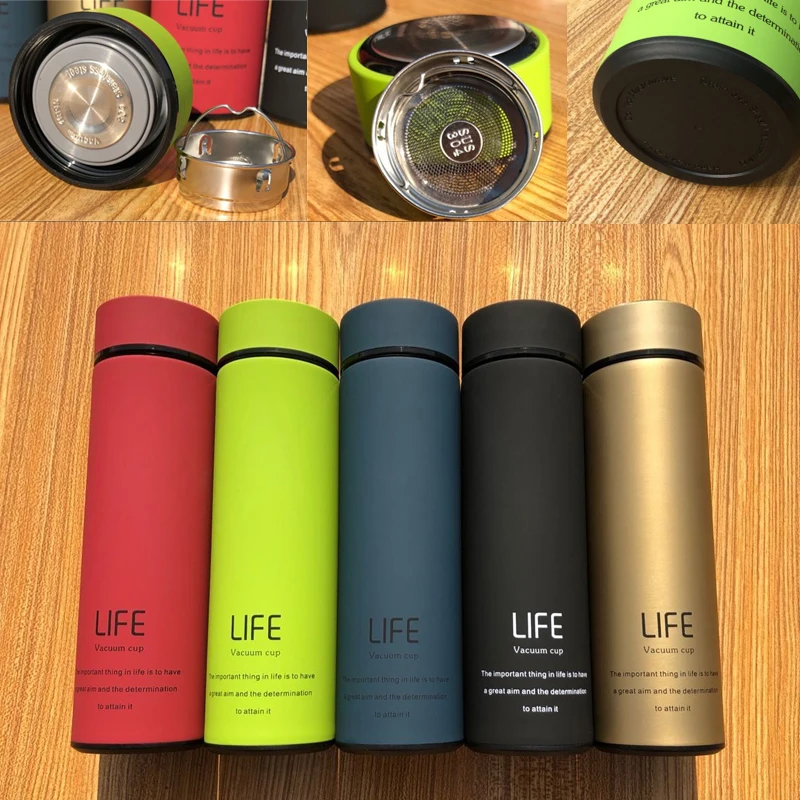 Кофейные кружки термос с ситечком для свободного листа или чая со льдом кофейная