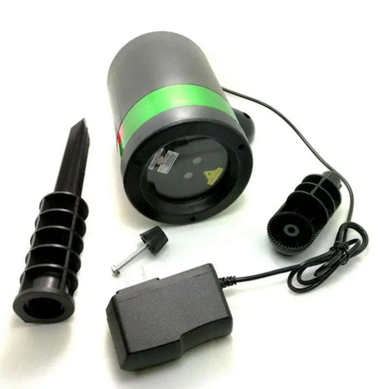 Xmas LED Garden Laser Spot Remote Controller Christmas Light IP68 Spotlight US