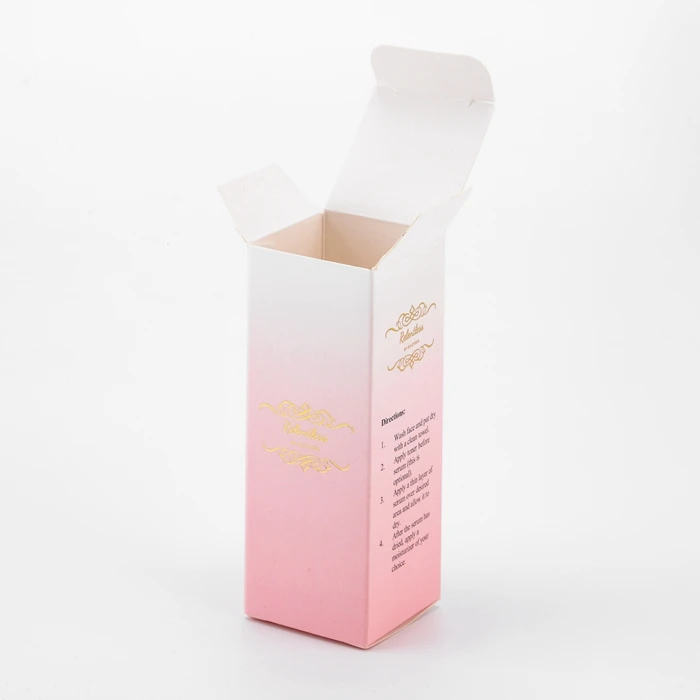 Custom small cardboard packing box 5ml 10ml 15ml 20ml 30ml 50ml 100ml skin care cosmetics dropper bottle paper packaging box 2