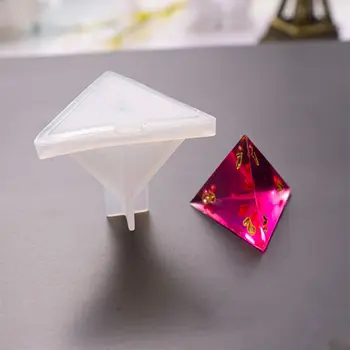 

Shapes Dice Fillet Square Triangle Dice Mold Dice Digital Game Silicone Mould
