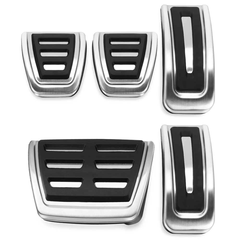 Автомобильные тормозные педали из нержавеющей стали для Audi TT Для VW SEAT Golf 3 4 Polo 9N3
