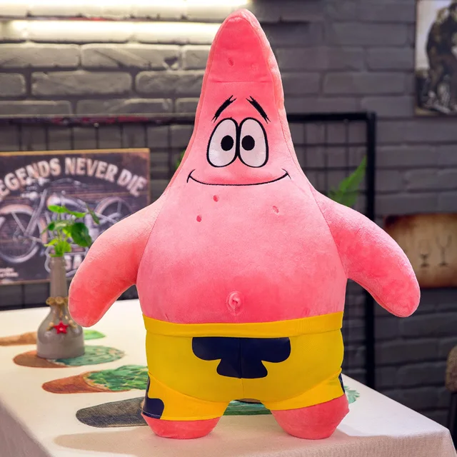 4075cm Giant Cute Baby Toy Spongebob Patrick Star Plush Toys Cartoon