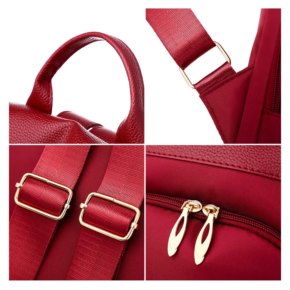 Женский рюкзак с блестками и защитой от кражи для девочек подростков| |