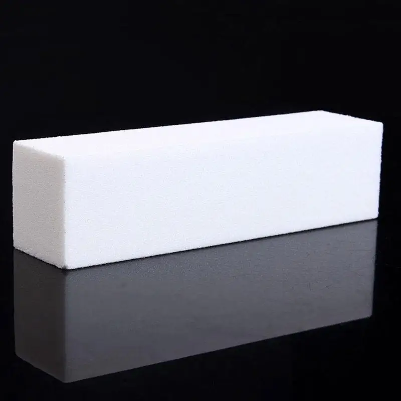 Белый полировщик для дизайна ногтей шлифовальный полировальный блок для маникюра инструмент для дизайна ногтей высокое качество