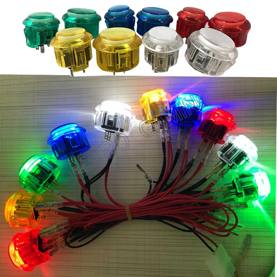 US $179.99 CRT Pandora box DX arcade kit 3000 in 1 with 3D and 3P4P games LED copy Sanwa button joystick for DIY arcade cabinet machine