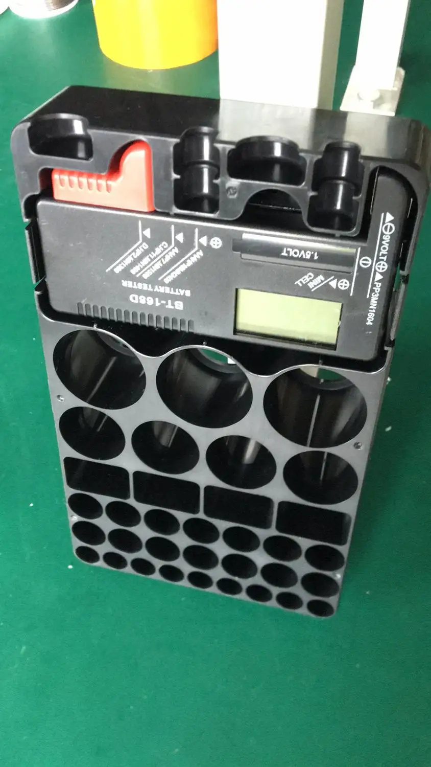 Контейнер для хранения батарей ATTKOO органайзер AA AAA 9V AG CR с тестером батареи BT168D