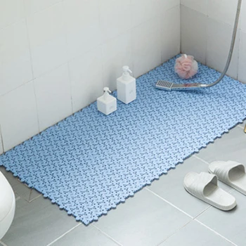 

Anti-Slip Shower Bath Mat Massage Carpet Home Bathroom Toilet Cushion Cover