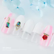 Стиль маникюрный большой бриллиант he jin zuan украшение для ногтей DIY металлическая фурнитура Аксессуары для маникюра стразы аксессуары