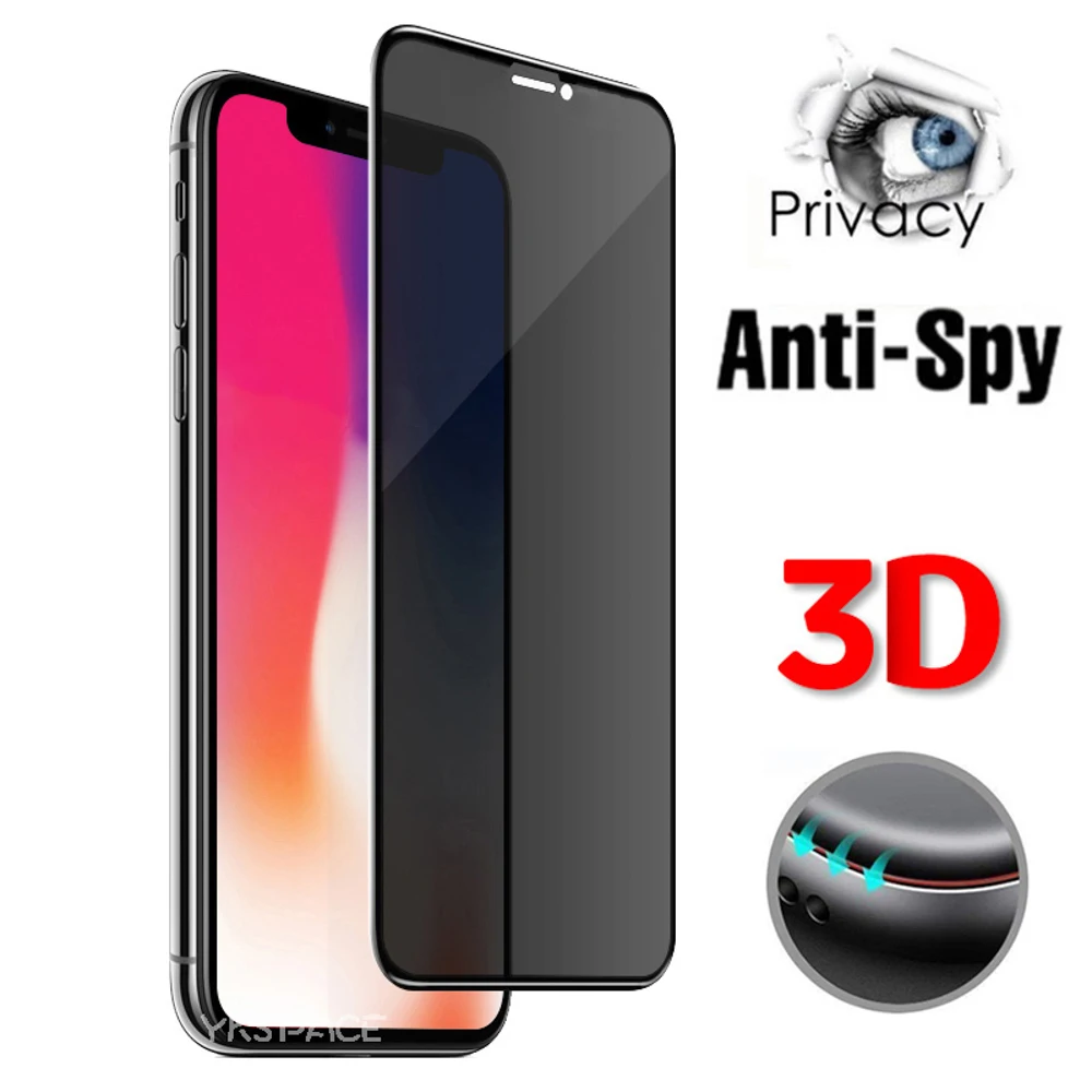 

Anti Spy Tempered Glass for Xiaomi Mi 11 Lite 10T 10 Pro 9T 9 SE 8 CC9 Prevent Peek Screen Protector Poco X3 Pro M3 C3 X2 F2 F1