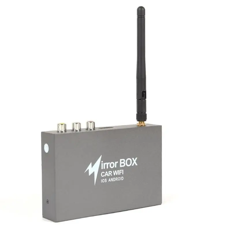 Wi-Fi зеркальный блок ссылок HDMI адаптер для iOS Android Экран зеркального отображения к автомобильному аудио практичный Управление простой конвенинентлы