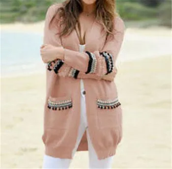 

2019 New Fashion Women Long Sleeve Sweater Top Ladies Casual Cardigan Outwear Coat Jacket Females New Clothing Hot Selling