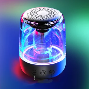 

Colorful Light TWS Wireless Bluetooth Speaker Home Theater Sound System Speakers Portable Car Subwoofer Woofer Bluetooth play