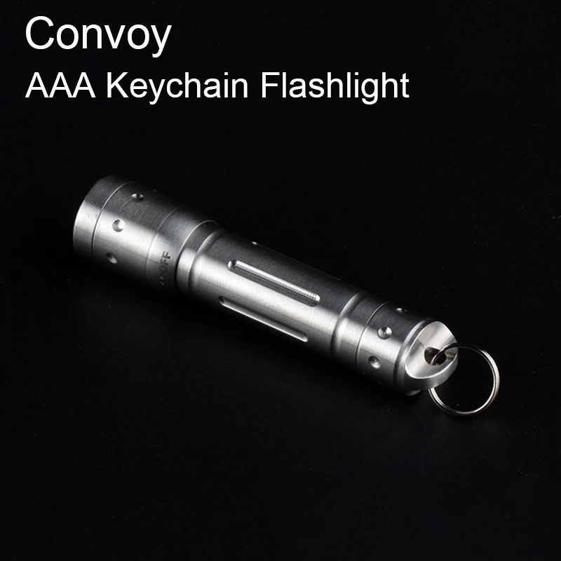 

Convoy AAA Flashlight with CREE XPE2 Led Inside EDC Mini Torch Key Chain Lamp Pocket Keychain Linterna Tiny Camping Latarka