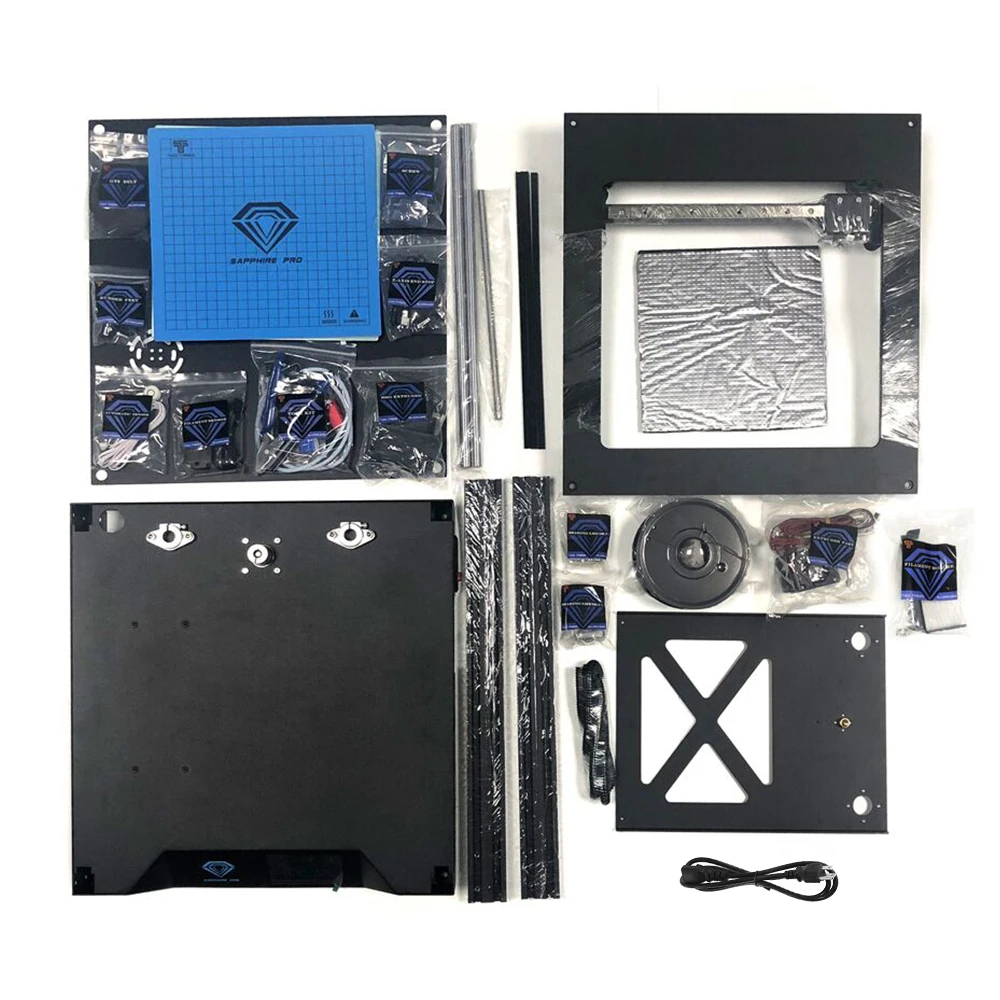 Два дерева 3d принтер Sapphire Pro CoreXY 3d принтер DIY Набор автоматическое выравнивание печать на 235*235*235 мм 3,5 дюймов сенсорный экран