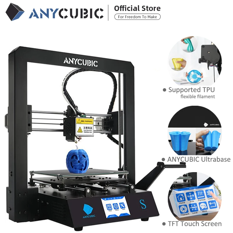 ANYCUBIC мега S 3D принтеры обновления принтер Наборы большого размера плюс