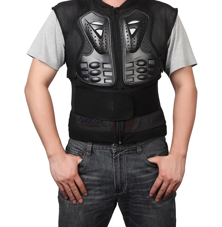 

Motorcycle Jacket Motocross Hard Body Vest Armor Rider Protective Gear Sleeveless cool inner Guard