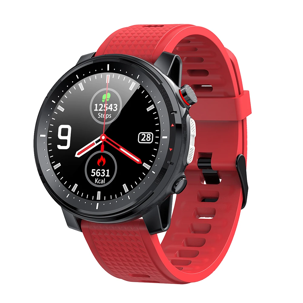 2020 L15 вибрации Smart Watch Для мужчин IP68 Водонепроницаемый с ЭКГ кровяное давление