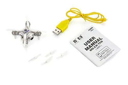 Cheerson CX-10W 4CH 6-осевой нано RC Квадрокоптер с поддержкой Wi-Fi FPV Камера-темно-серый
