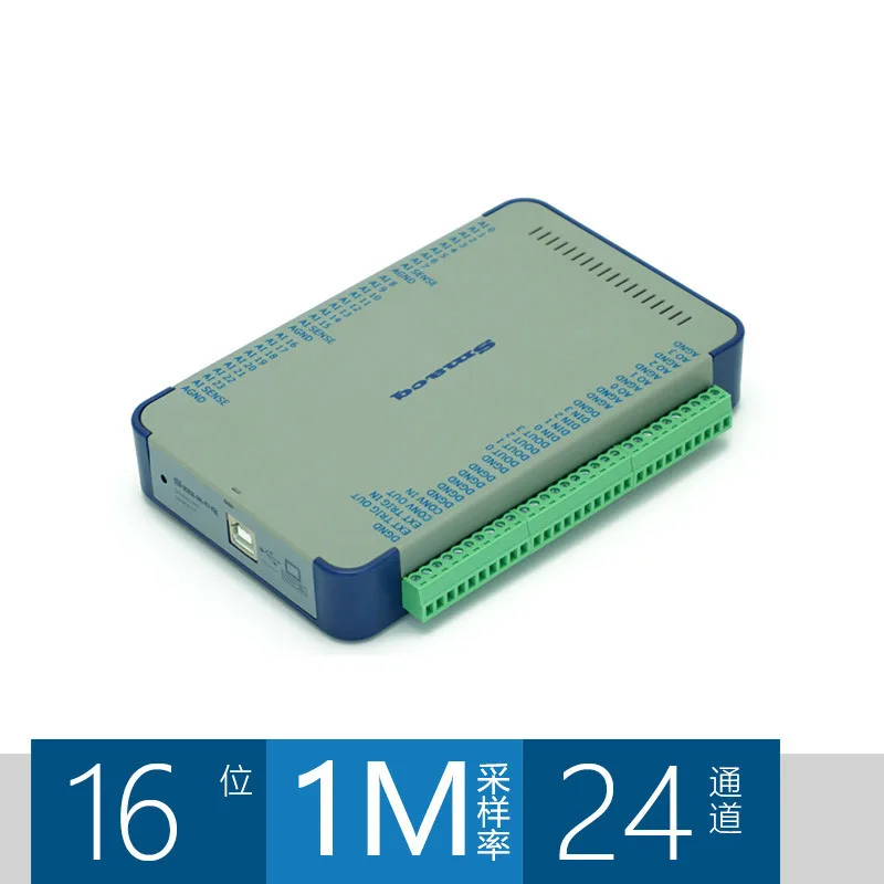 

USB3200 Data Acquisition Card High-speed 16-bit 24-channel 1M Sampling