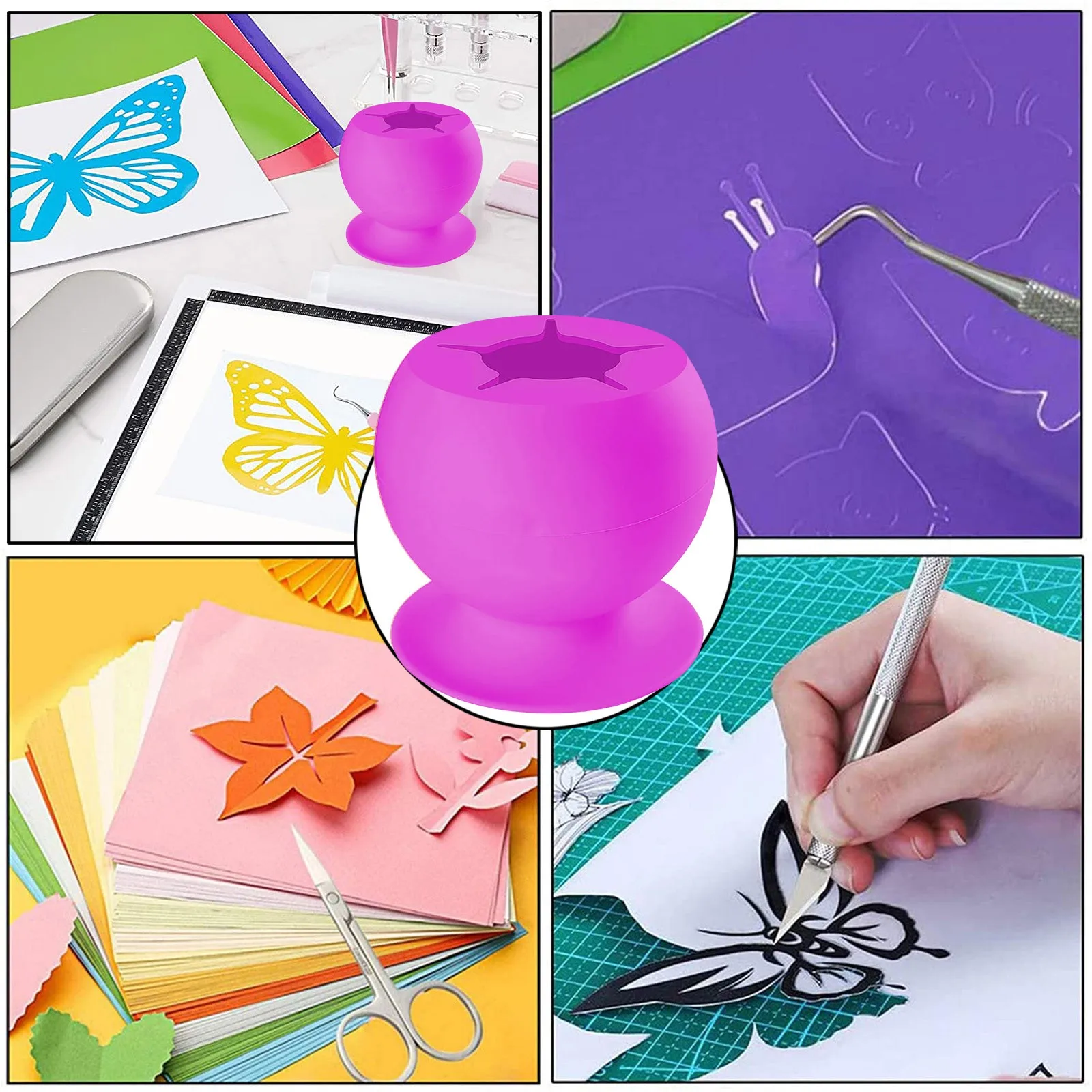 Suctioned Vinyl Weeding Scrap Collector Craft Vinyl Weeding Tool For Card Making Diy Jewelry Making Scrapbooking Card #YJ