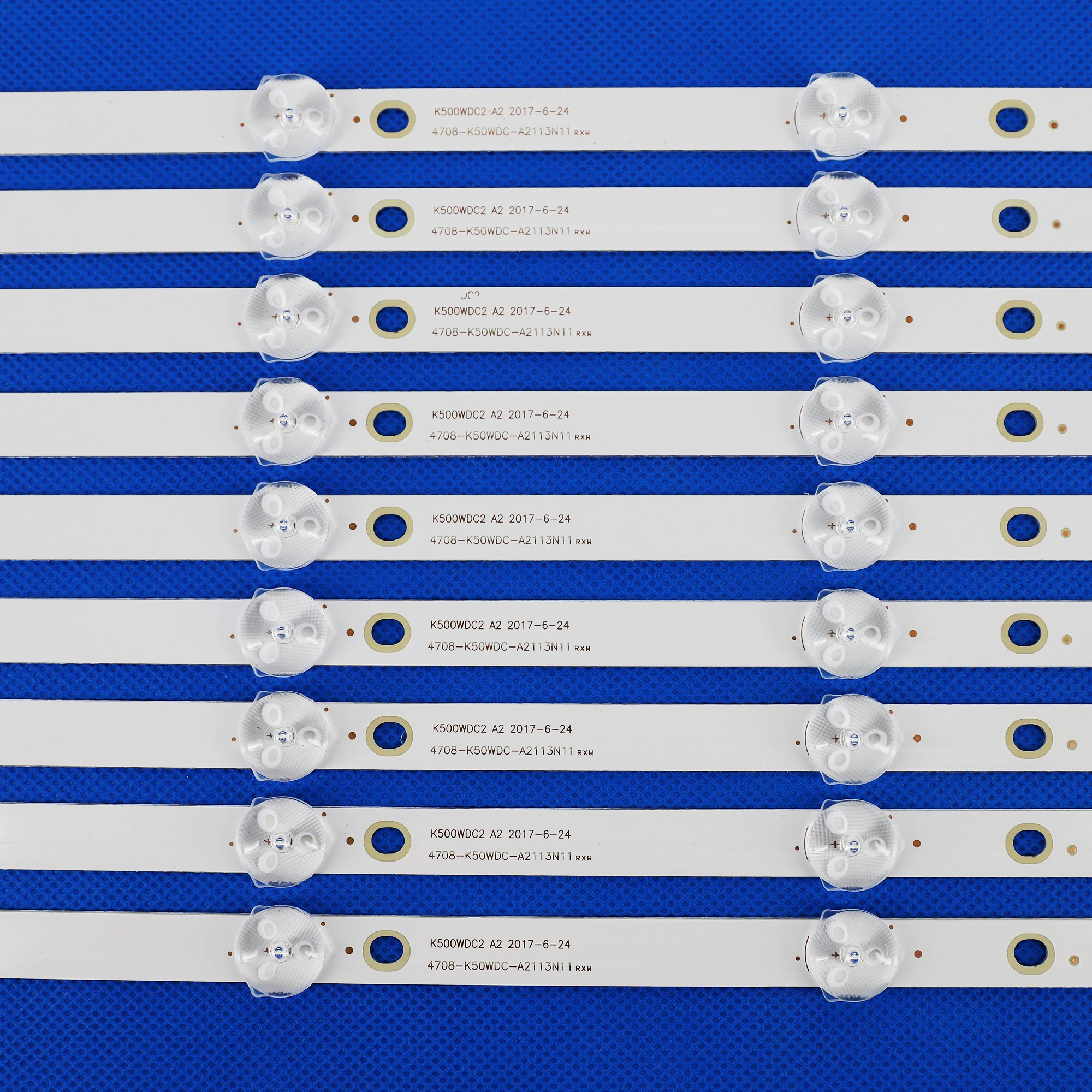 ο ŰƮ 9 PCS 5LED(6V) 485mm LED Ʈ Ʈ 50USK1810T2 50PUT6023 K500WDC2 A2 4708-K50WDC-A2113N11
