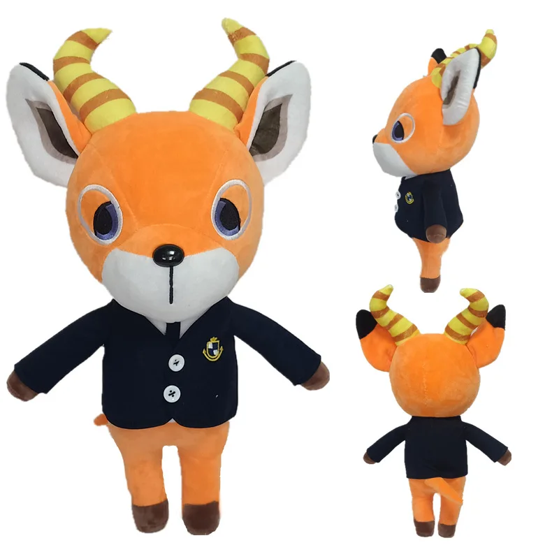 Animal Crossing Plush Toys Doll Cartoon Soft Stuffed Toy Animal Crossing New Horizons Raymond Peluche Doll for Children Gifts