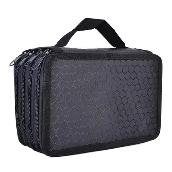 

4 Layers Pencil Bag Anti-knock 72-hole Writing Case For Color Pencils Use For Stationery Storage Or Other Uses
