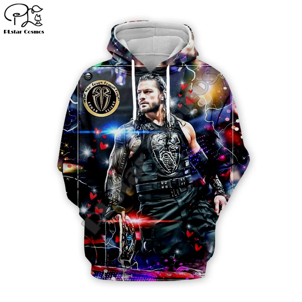 5 Roman Reigns толстовки с 3D принтом, толстовки для мужчин и женщин, забавная одежда, пуловер, куртка, Брендовые спортивные костюмы, толстовки размера плюс SJ003 - Цвет: 5